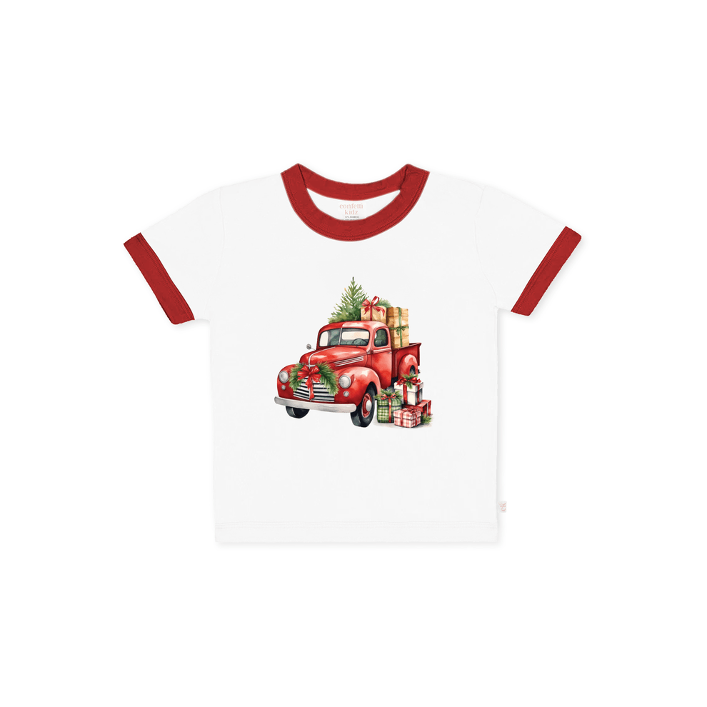 Confetti Kidz Boys Tops 1Y Christmas Truck Tee