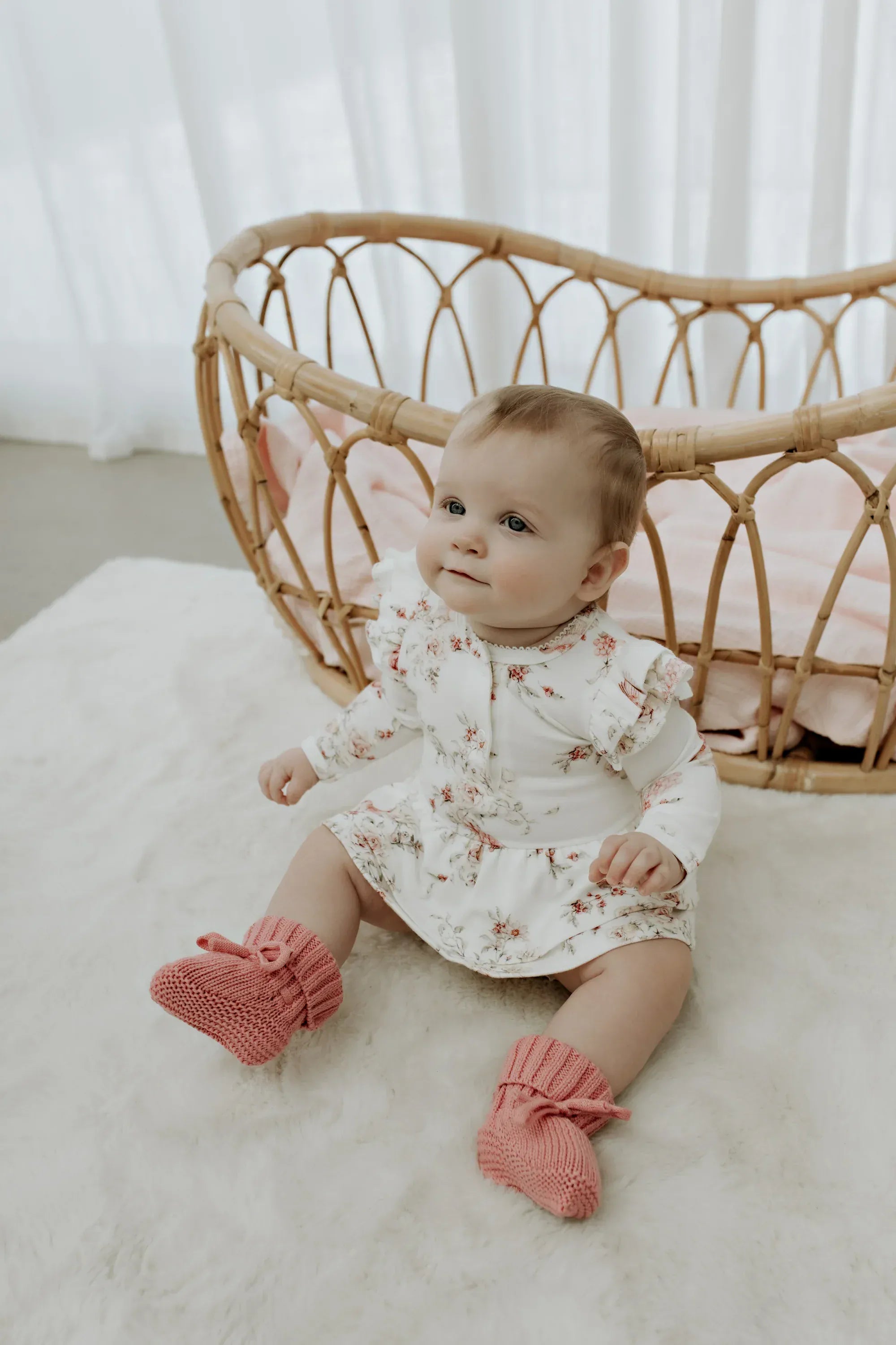 Confetti Kidz Girls Dress Rose Garden - Bodysuit Dress