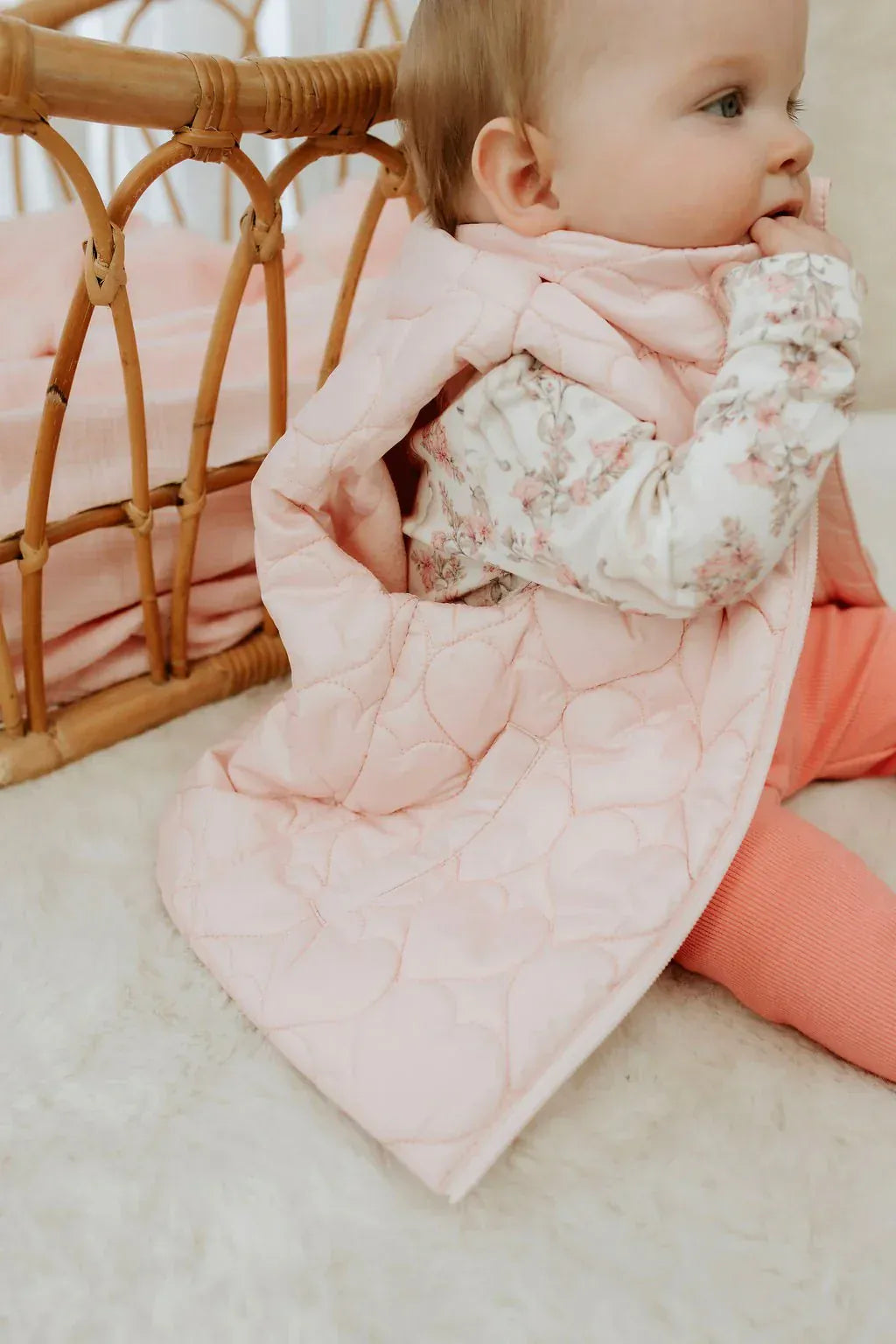 Confetti Kidz Girls Jacket Sweetheart Quilted Puffer Vest