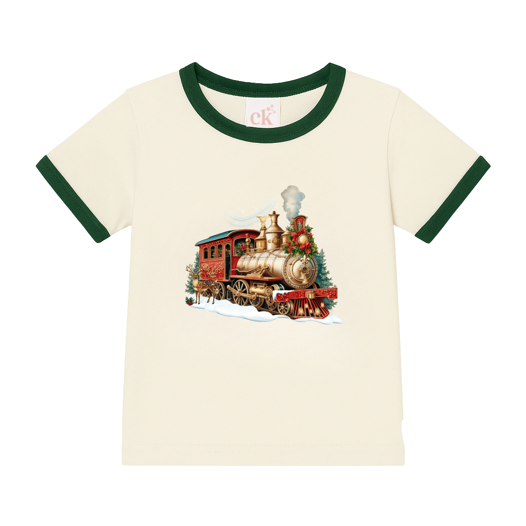 Confetti Kidz Unisex Tee Polar Express Bamboo Tee