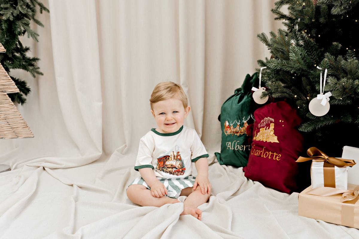 Confetti Kidz Unisex Tee Polar Express Bamboo Tee