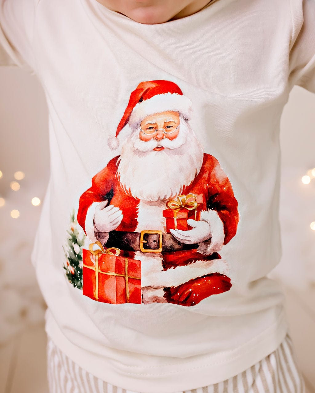 Confetti Kidz Unisex Tee Vintage Santa Tee