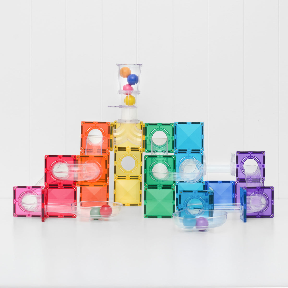 Connetix Toys Connetix - Ball Run Bright Pack 114 pc