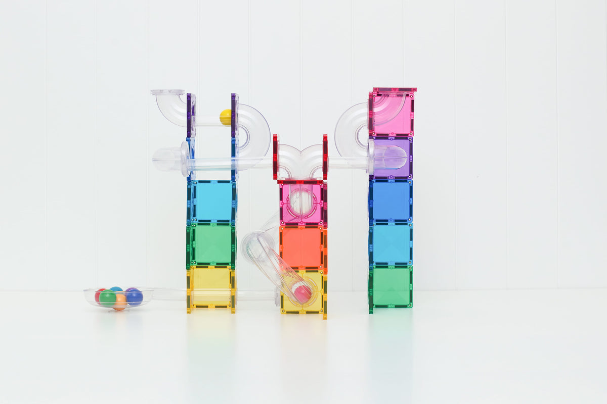 Connetix Toys Connetix - Ball Run Bright Pack 114 pc
