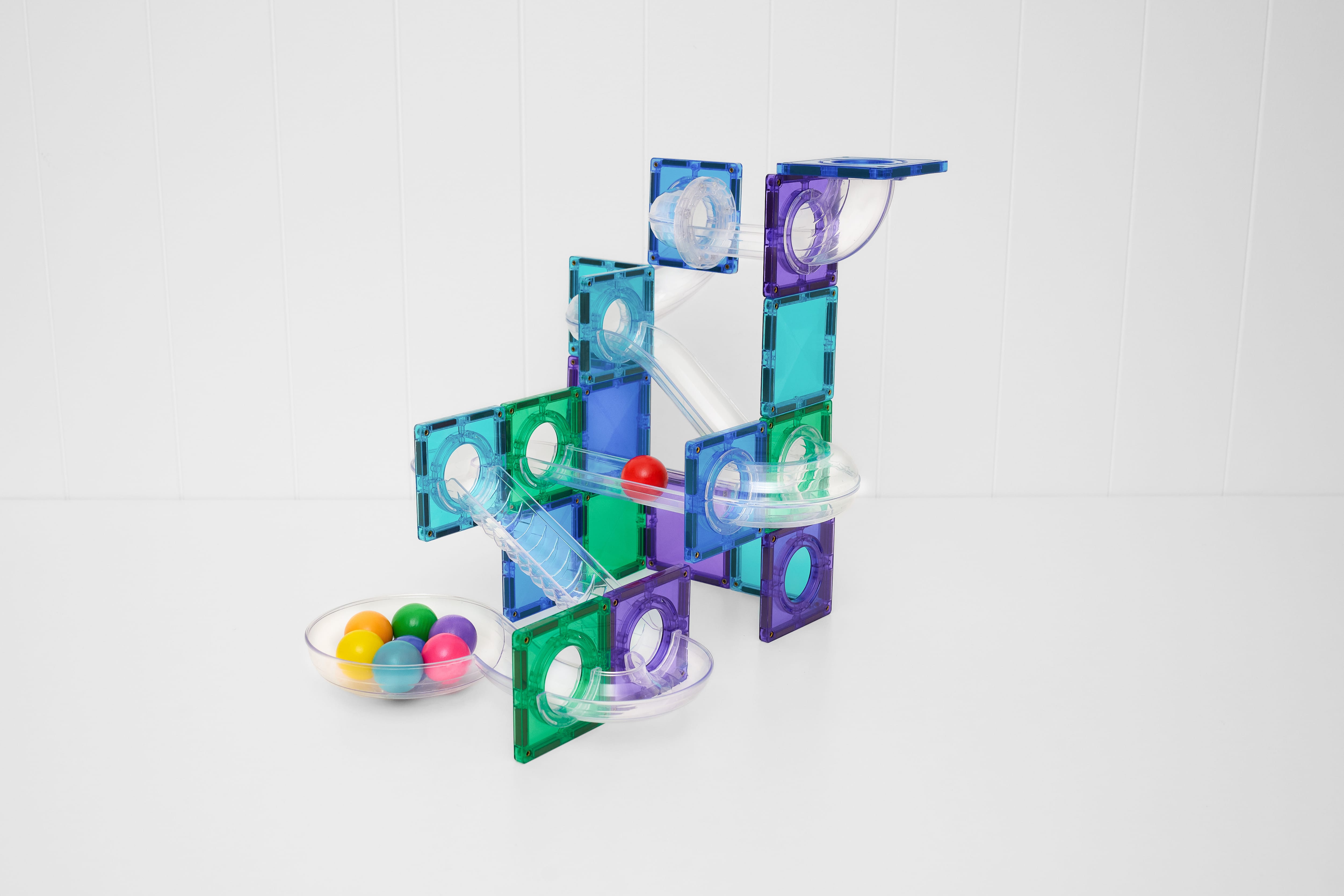 Connetix Toys Connetix - Ball Run Bright Pack 114 pc