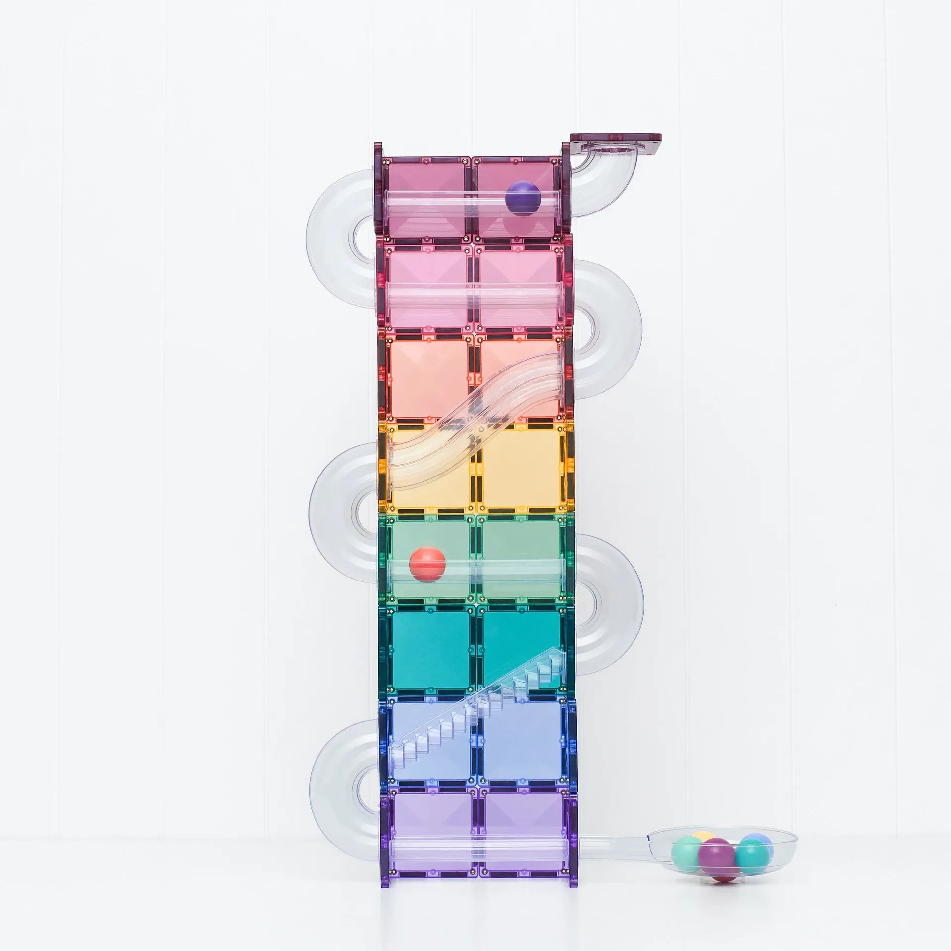 Connetix Toys Connetix - Ball Run Pastel Pack 114 pc
