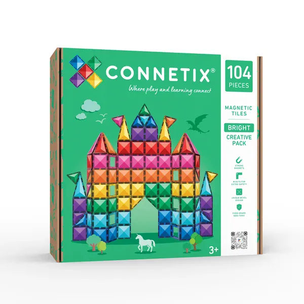 Connetix Toys Connetix - Bright Creative Pack 104 pc