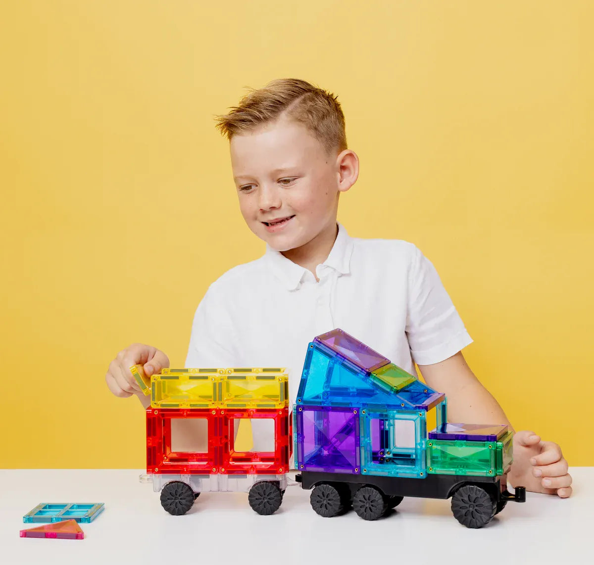 Connetix Toys Connetix - Bright Transport Pack 50pc