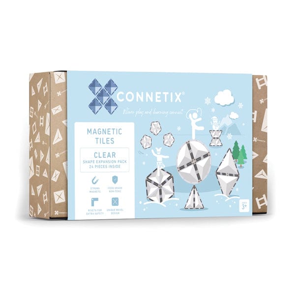 Connetix Toys Connetix- Clear Expansion Pack 24pc