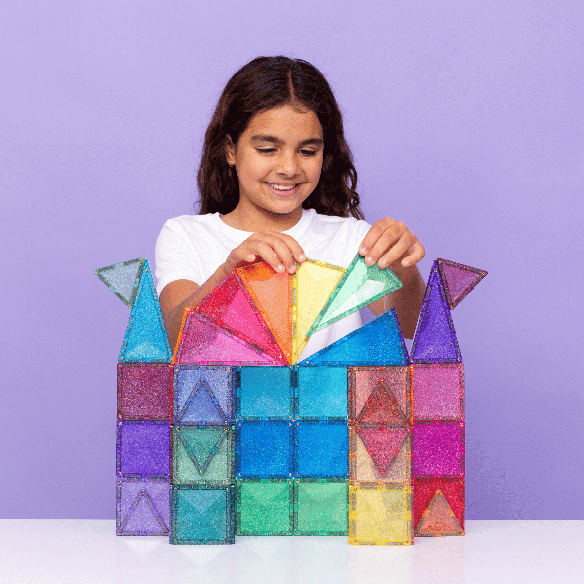 Connetix Toys Connetix - Glitter Castle Pack 48 pc
