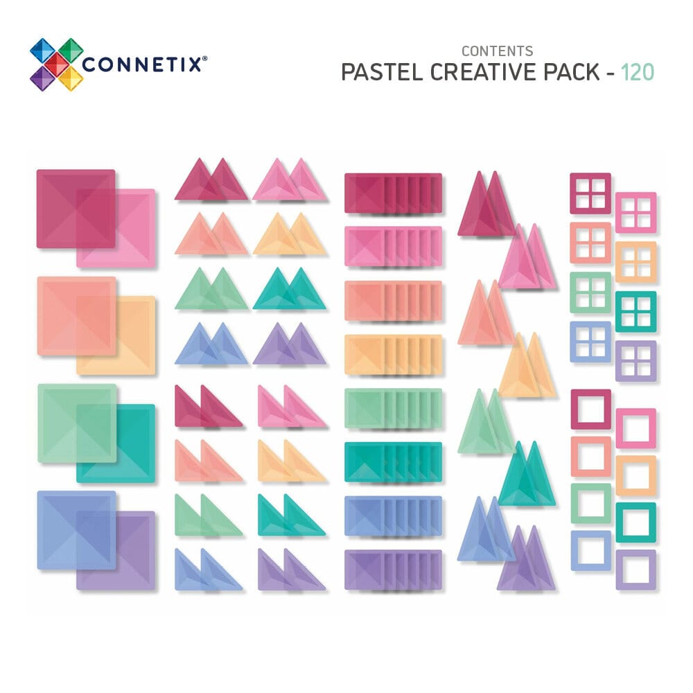 Connetix Toys Connetix - Pastel Creative pack 120 pc