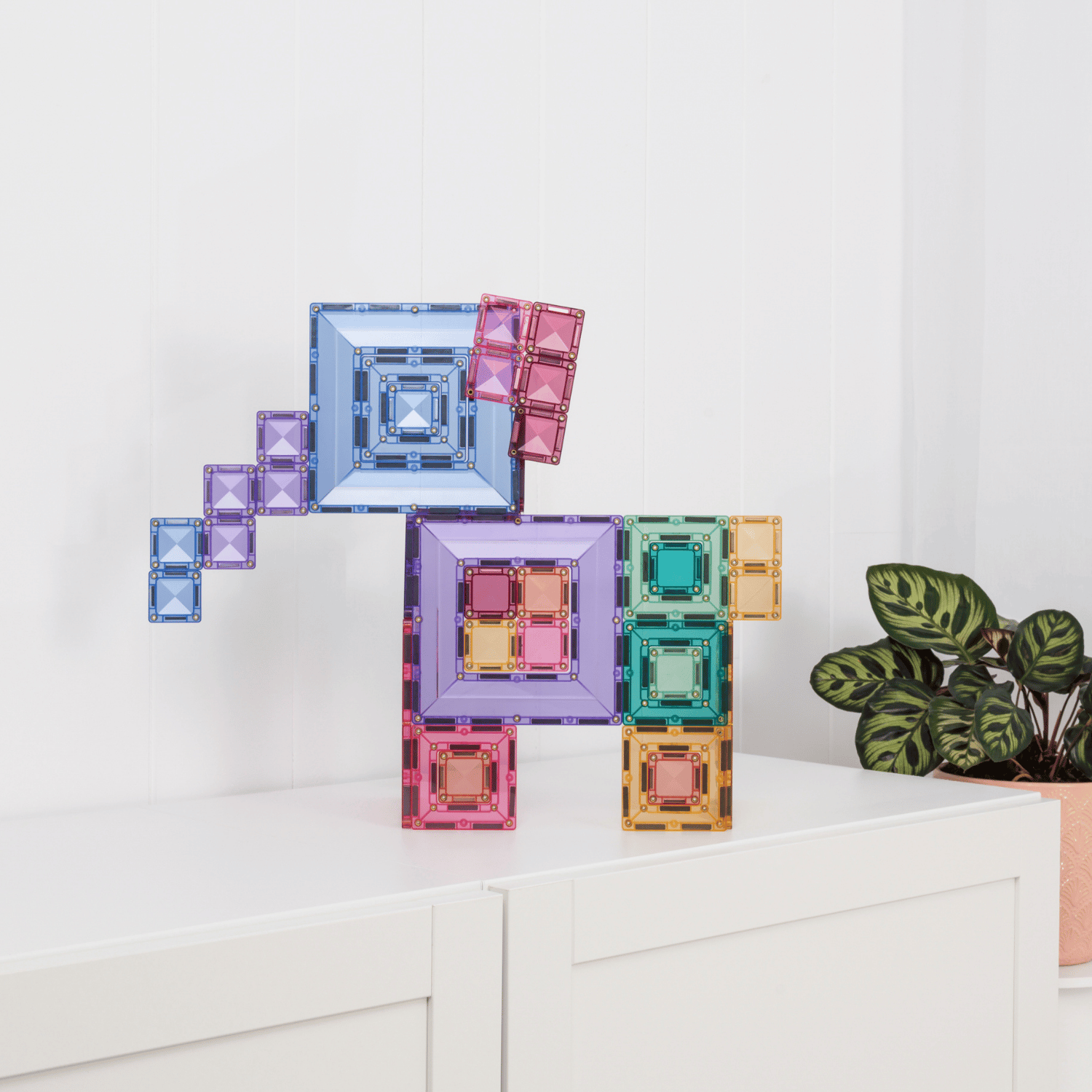 Connetix Toys Connetix - Pastel Portal Pack 48pc