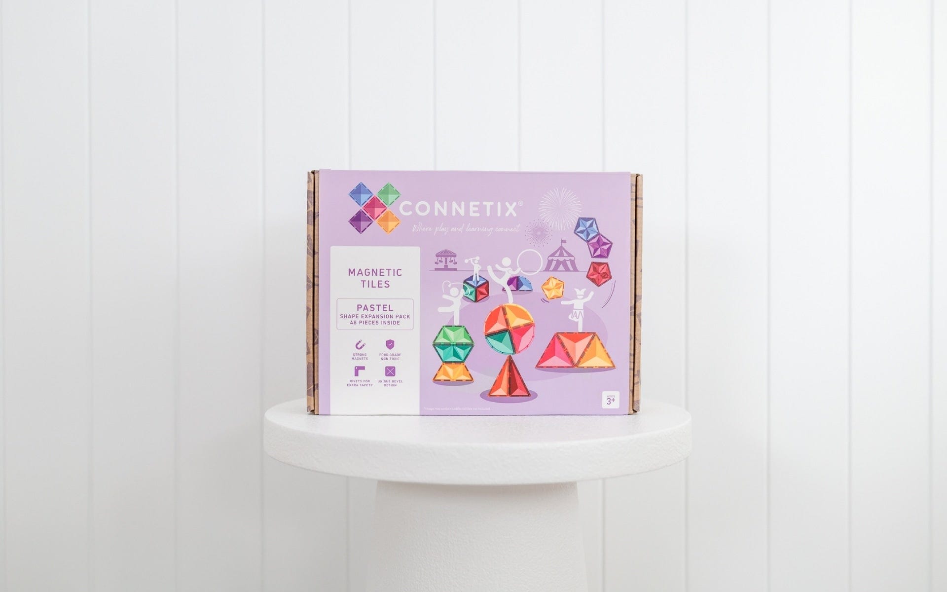 Connetix Toys Connetix - Pastel Shape Expansion Pack 48 pc