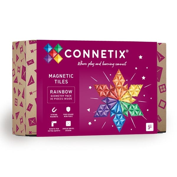 Connetix Toys Connetix - Rainbow Geometry Pack 30 pc