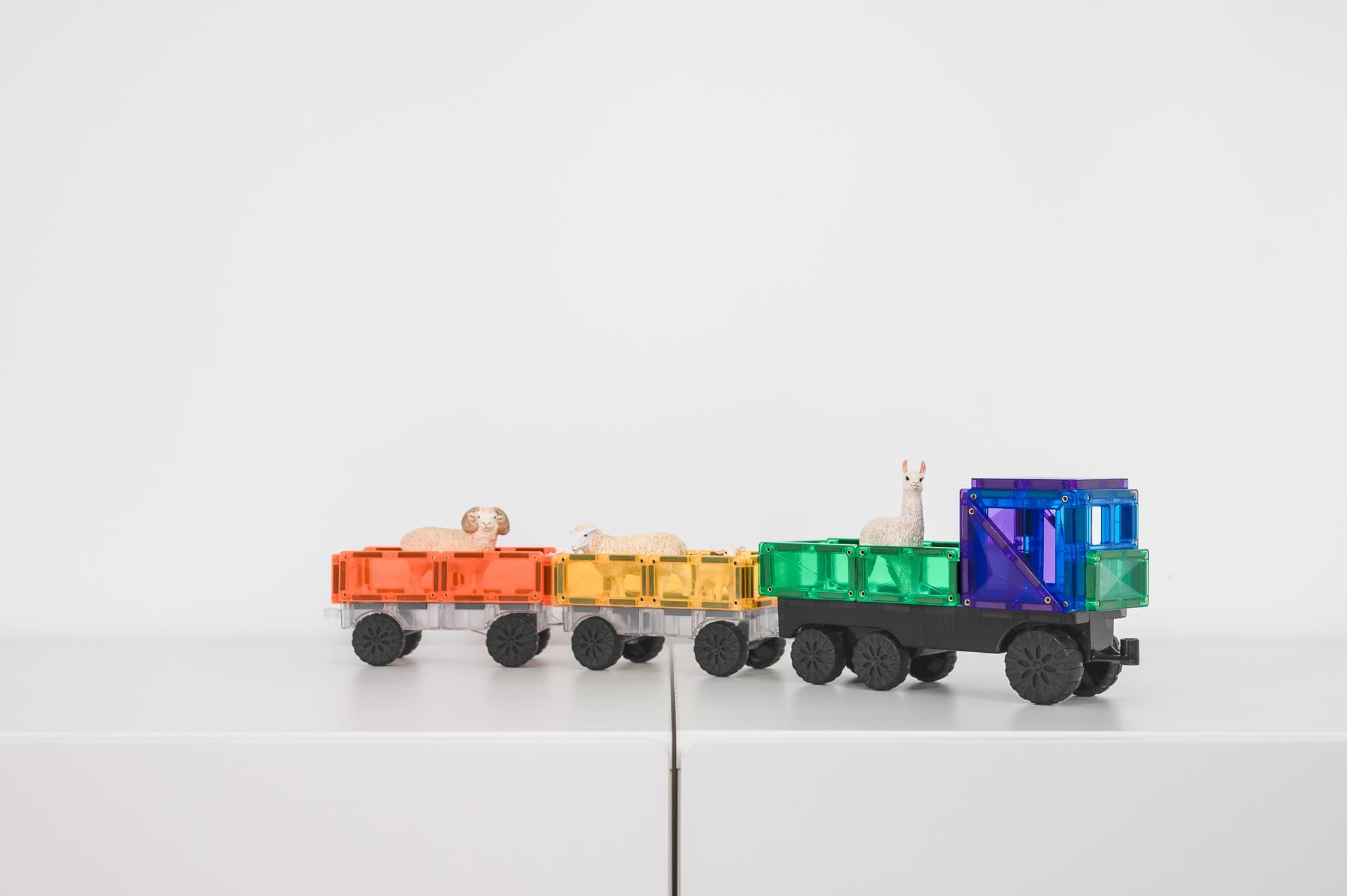 Connetix Toys Connetix- Rainbow Transport Pack 50pc