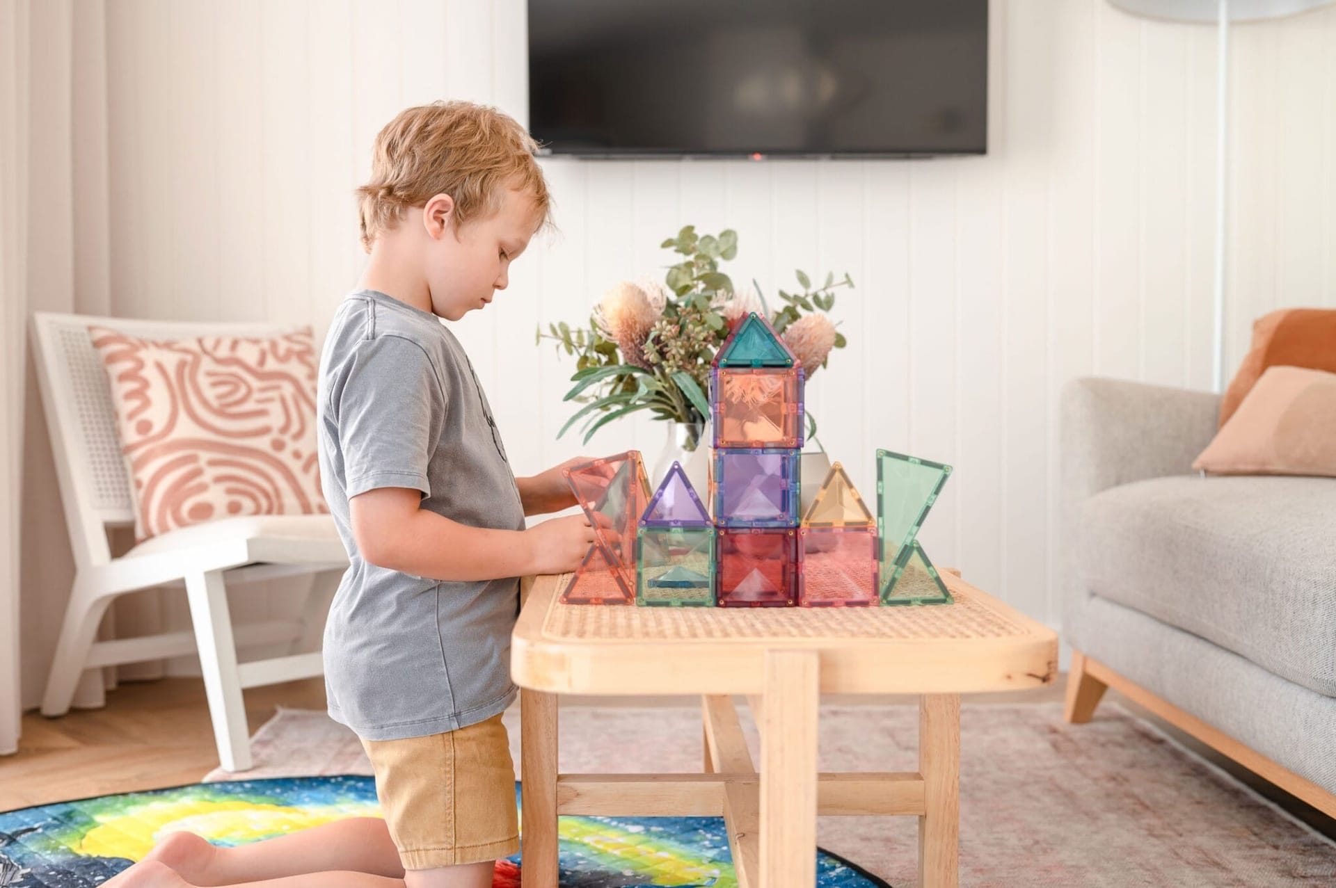 Connetix Toys Pastel Starter Pack 64 pc