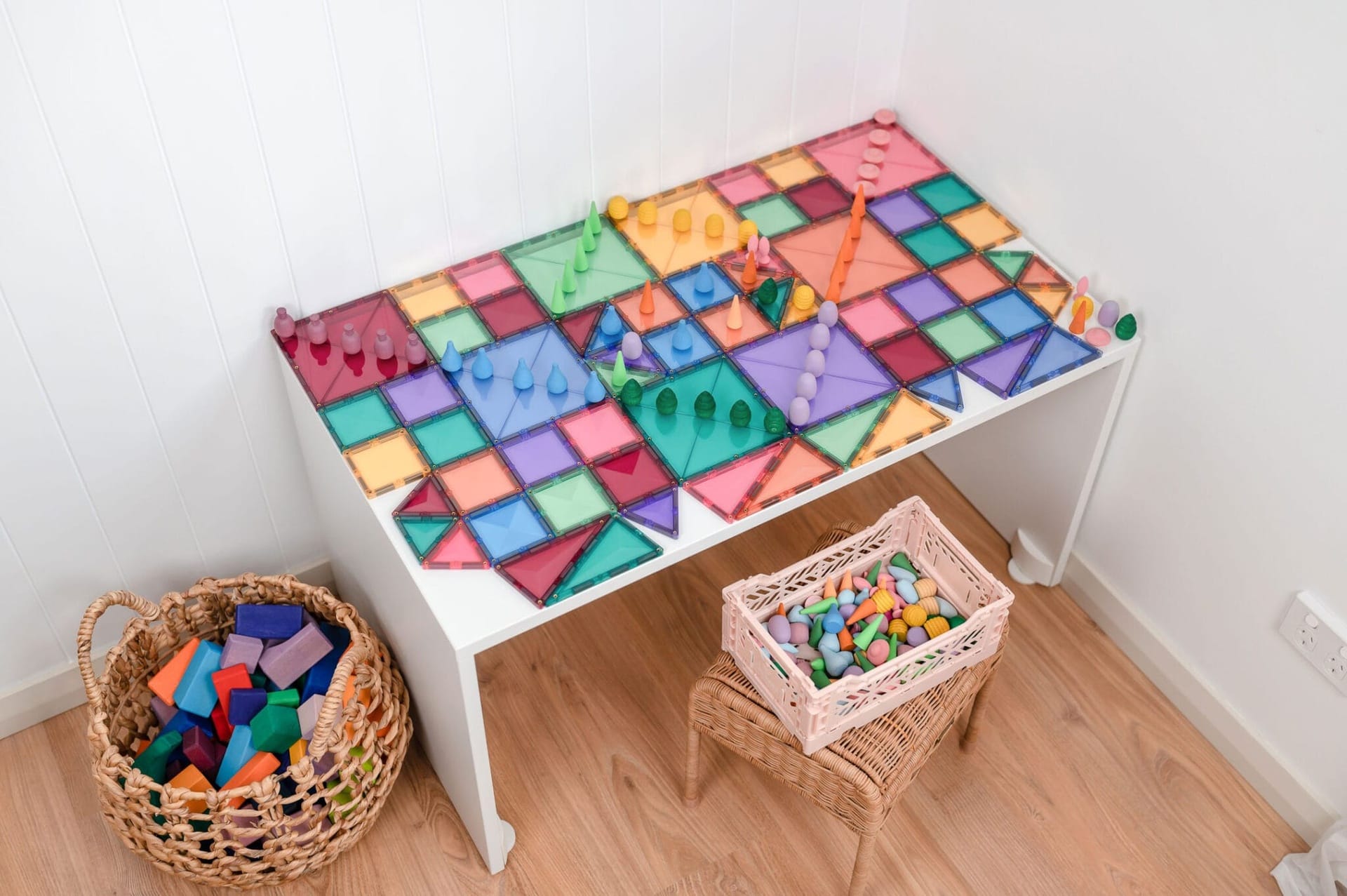 Connetix Toys Pastel Starter Pack 64 pc