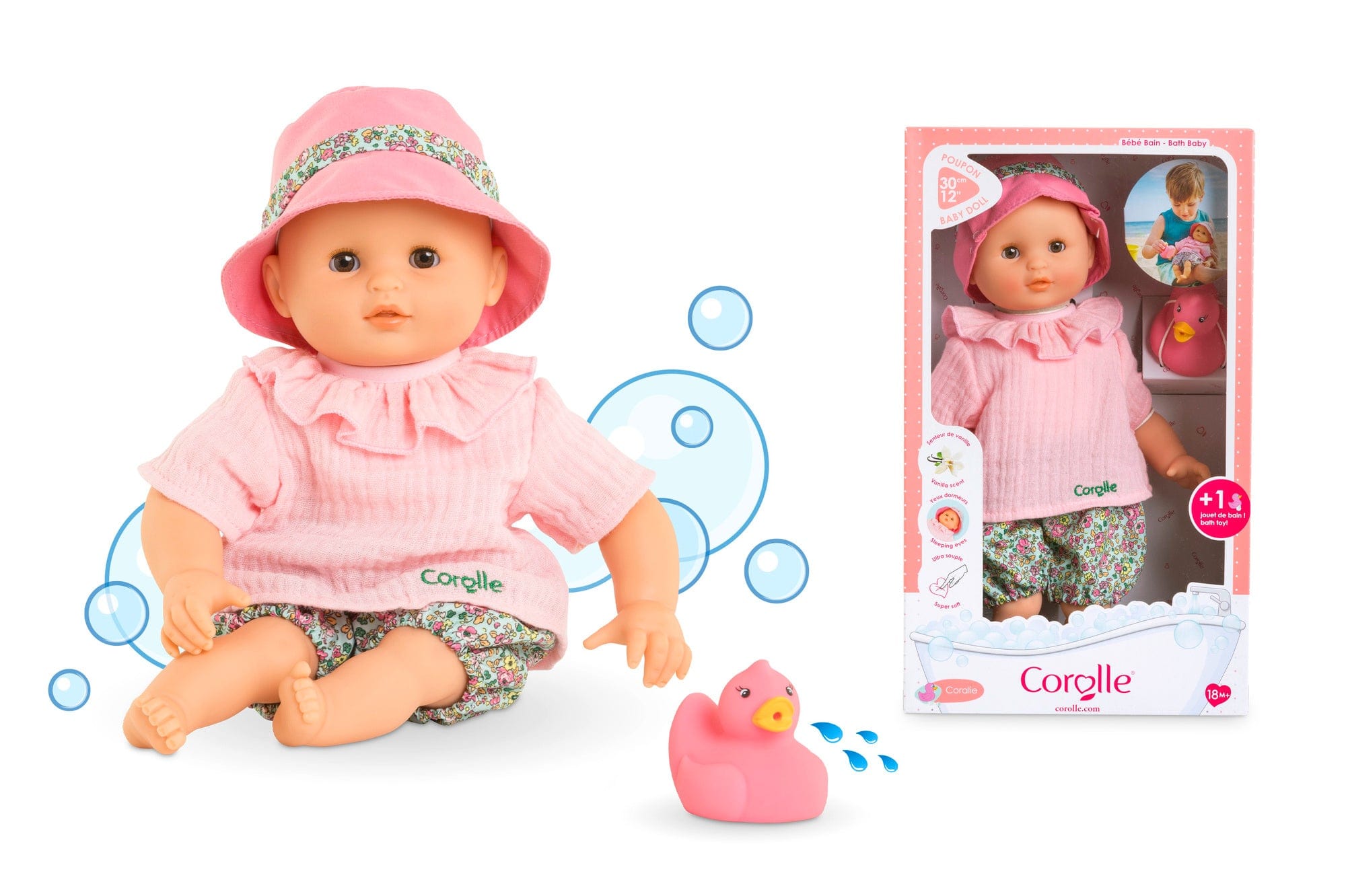 Corolle Toys BeBe Bath Coralie