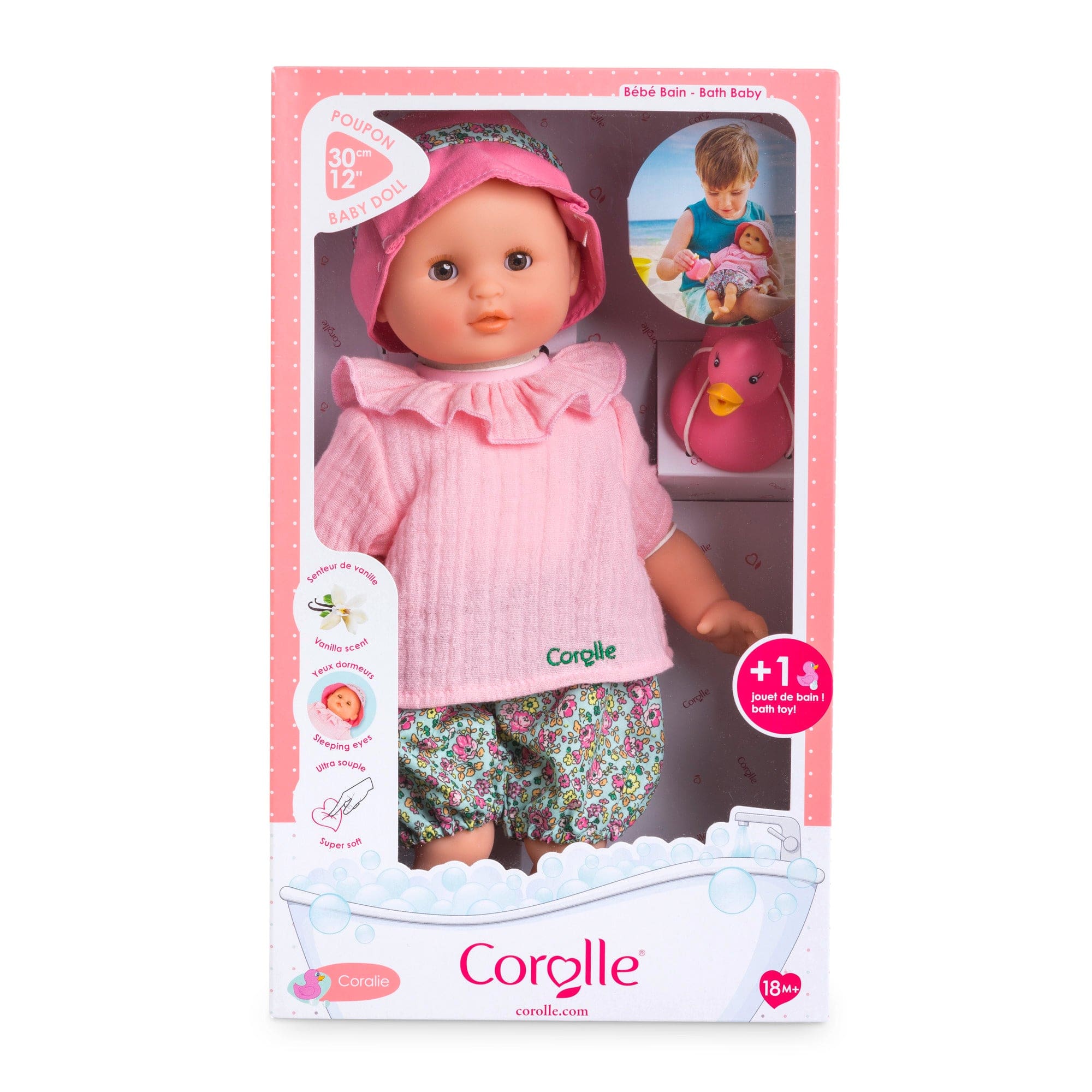 Corolle Toys BeBe Bath Coralie