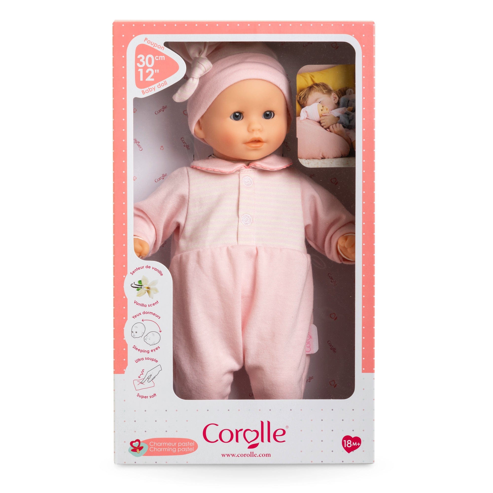 Corolle Toys BeBe Calin Charming Pastel