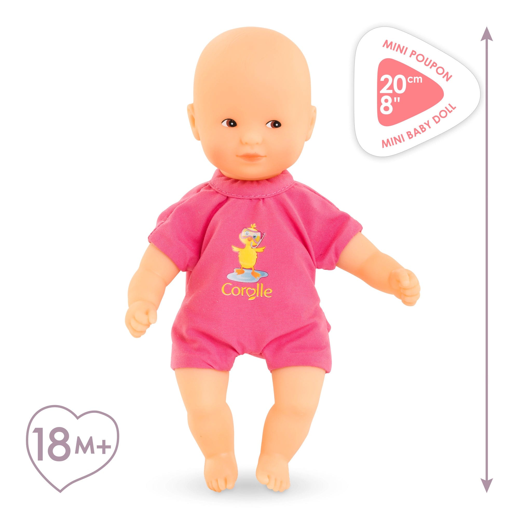 Corolle Toys Mini Bath Pink
