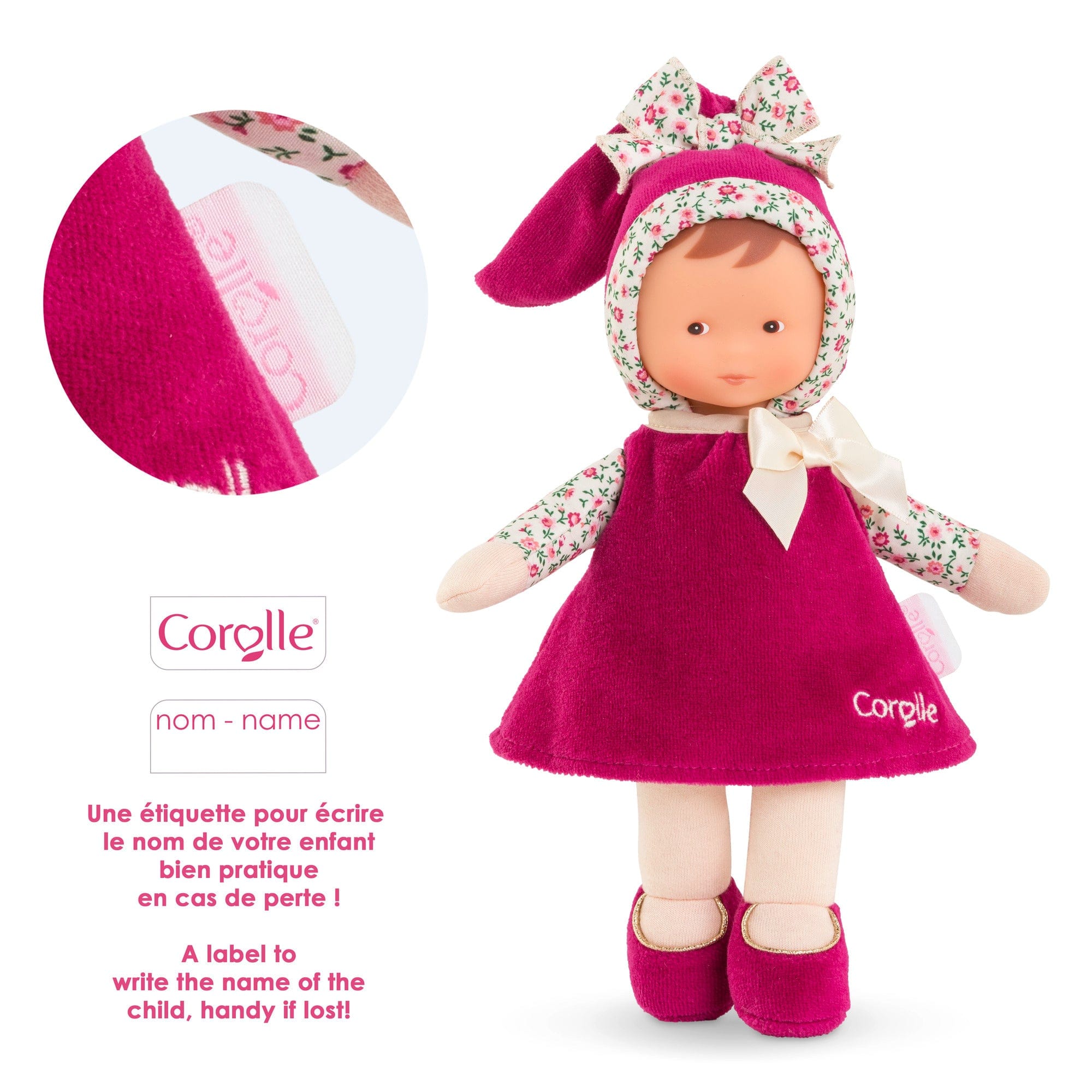 Corolle Toys Miss Pink Grenadine