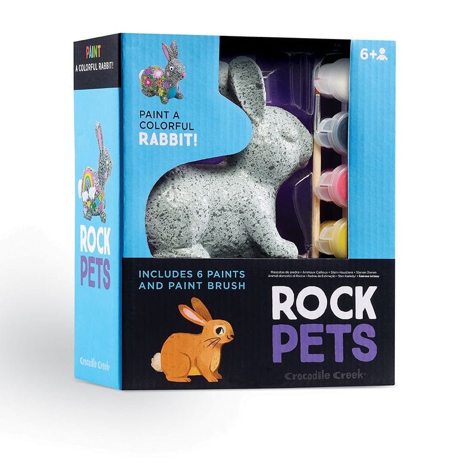 Crocodile Creek Toys Crocodile Creek Creative Rock Pets - Bunny