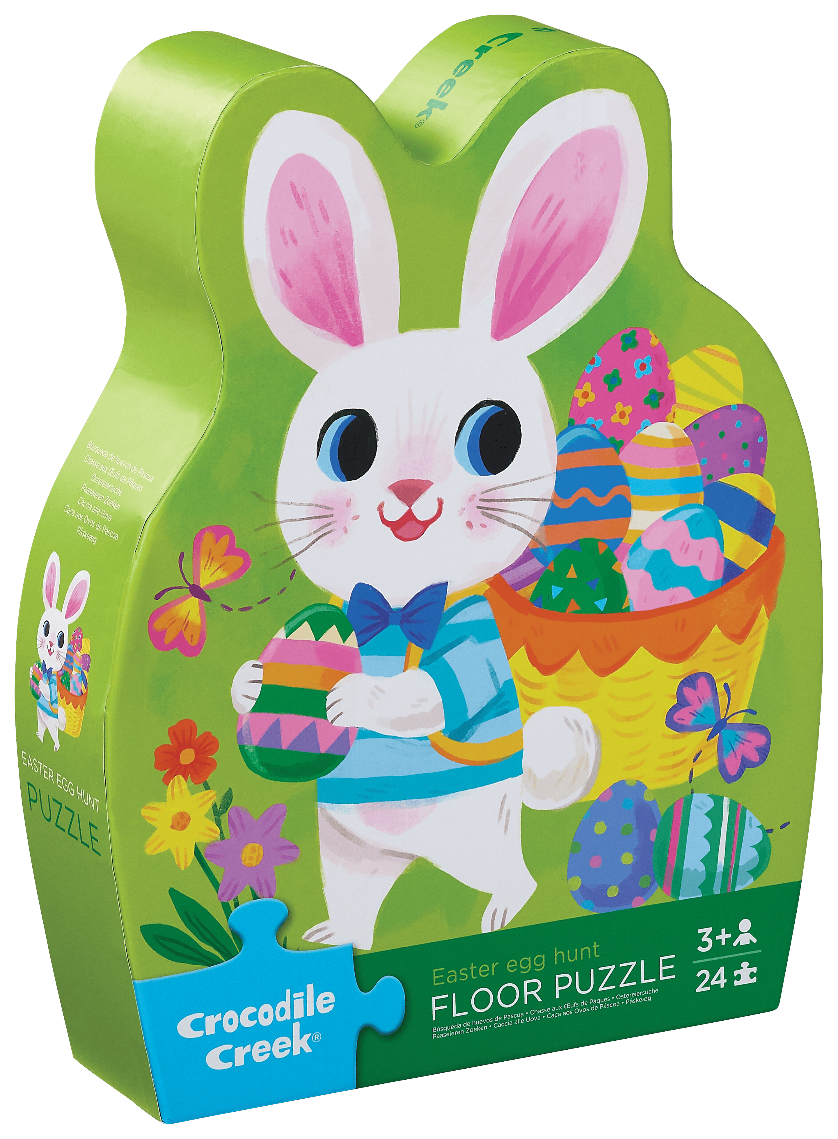 Crocodile Creek Toys Easter Bunny Floor Puzzle - 24 piece