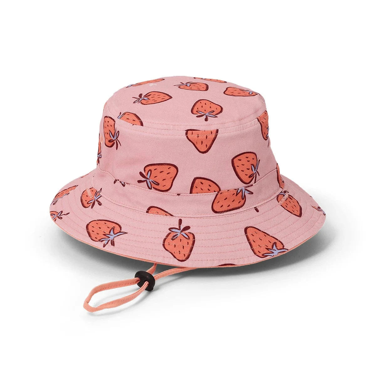 Crywolf Accessories Hats XS Reversible Bucket Hat Strawberry Splash
