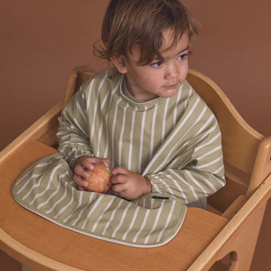 Crywolf Accessory Bib MUCK-ABOUT APRON Elm Stripe