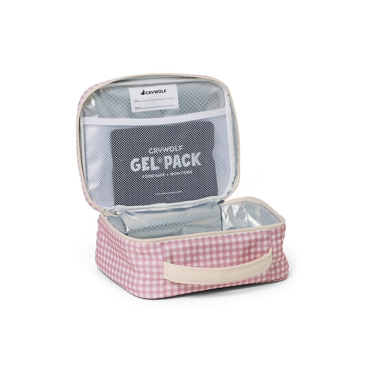 Crywolf Accessory Feeding Everyday Lunch Bag - Gingham