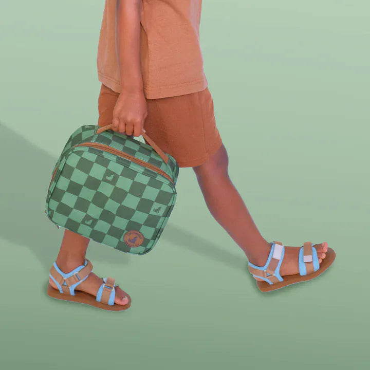 Crywolf Accessory Feeding Everyday Lunch Bag - Green Check