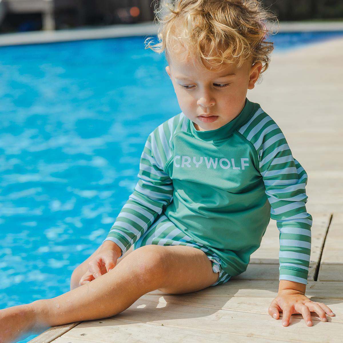 Crywolf Baby Rash Vest BABY RASH VEST Deck Stripe