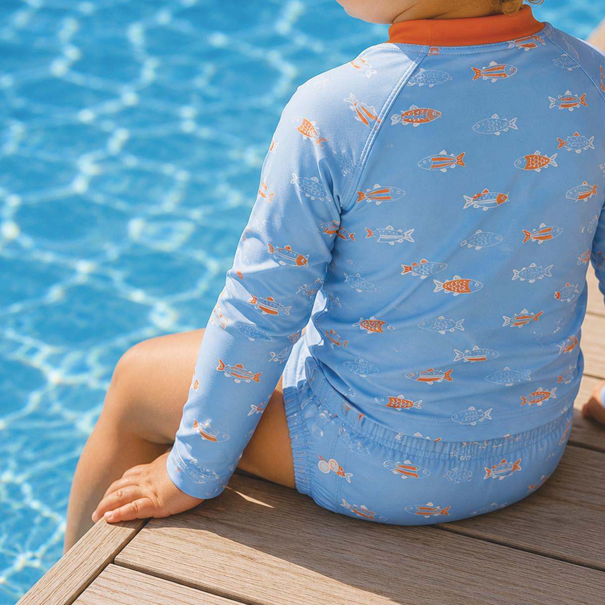 Crywolf Baby Rash Vest BABY RASH VEST Fish School