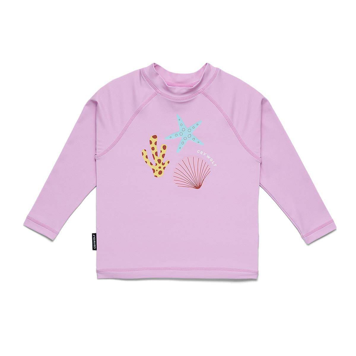 Crywolf Baby Rash Vest BABY RASH VEST Sugar Shell