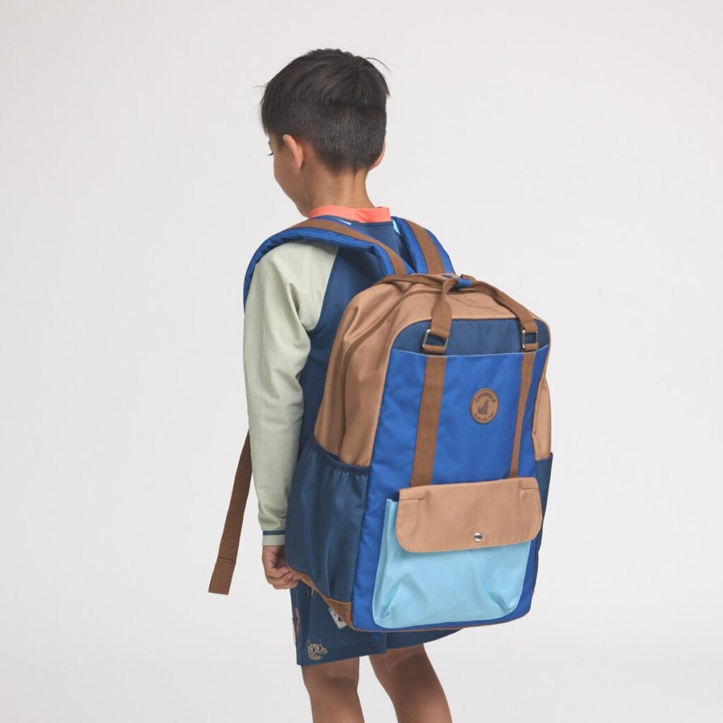 Crywolf Bags Crywolf Knapsack - Deep Sea Colourblock