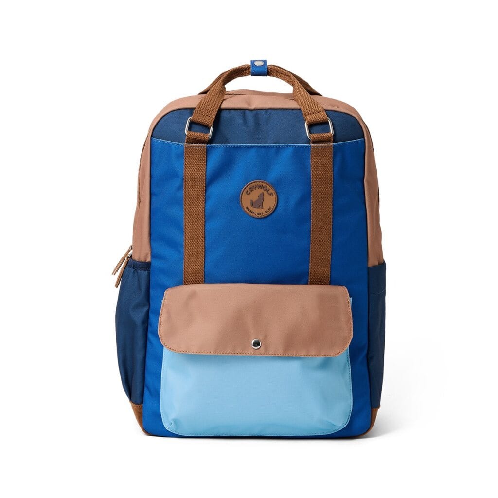 Crywolf Bags Crywolf Knapsack - Deep Sea Colourblock