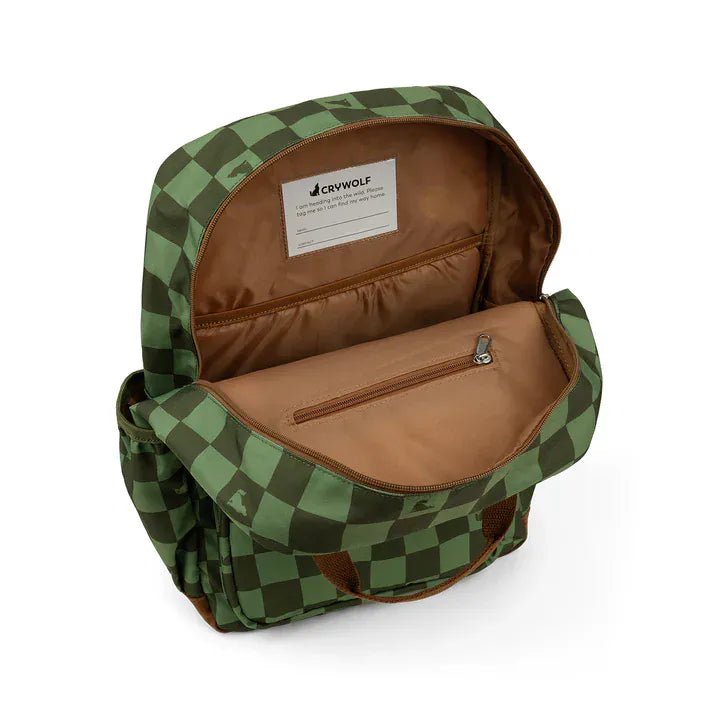 Crywolf Bags Knapsack - Green Check