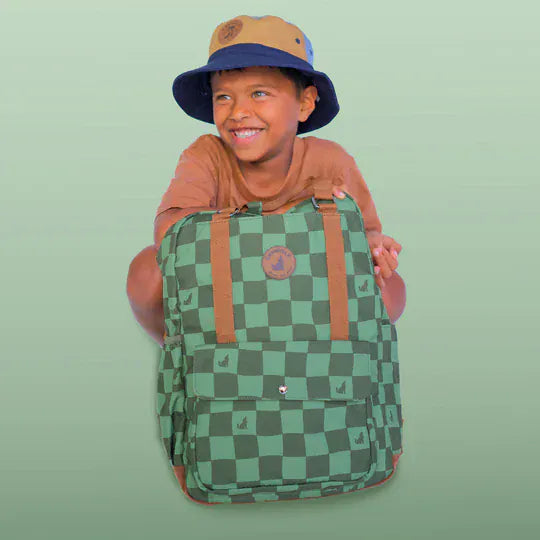 Crywolf Bags Knapsack - Green Check