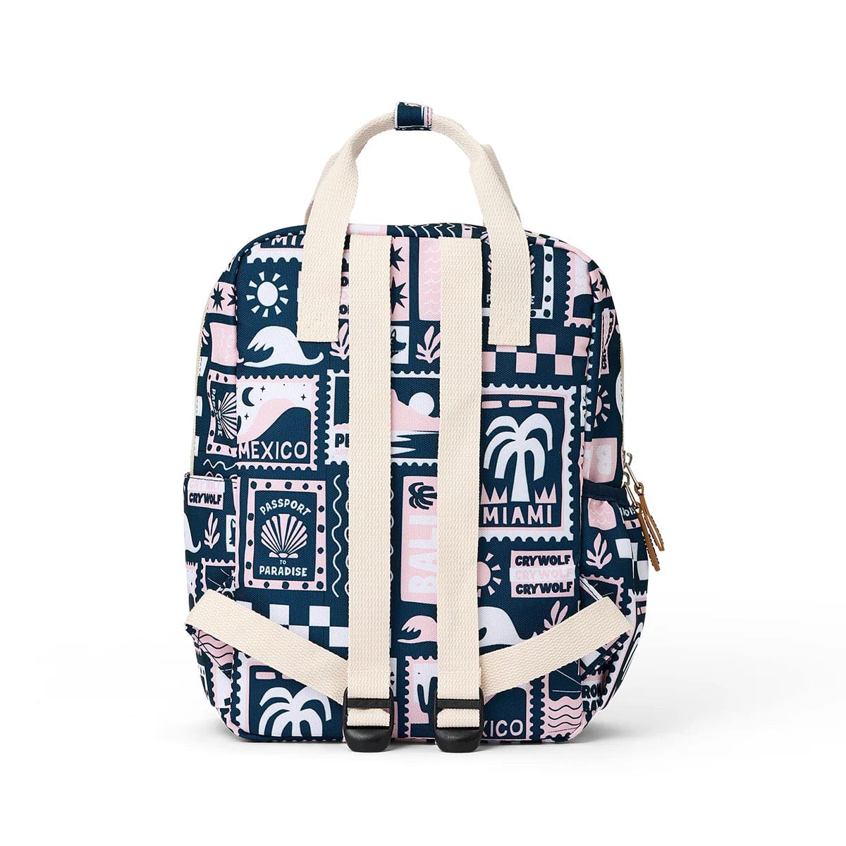 Crywolf Bags Mini Backpack - Blush Postcards