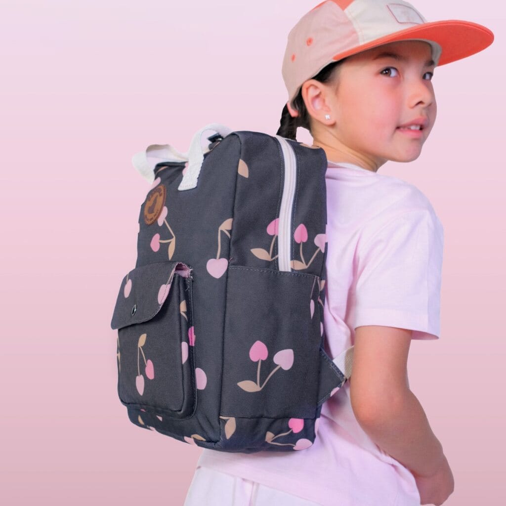 Mini Backpack - Cherry Hearts - Parnell Baby Boutique