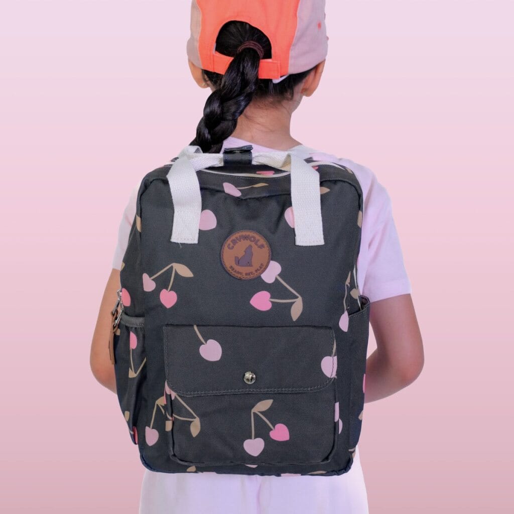 Mini Backpack - Cherry Hearts - Parnell Baby Boutique