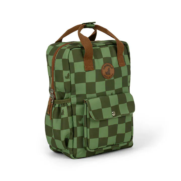 Crywolf Bags Mini Backpack - Green Check