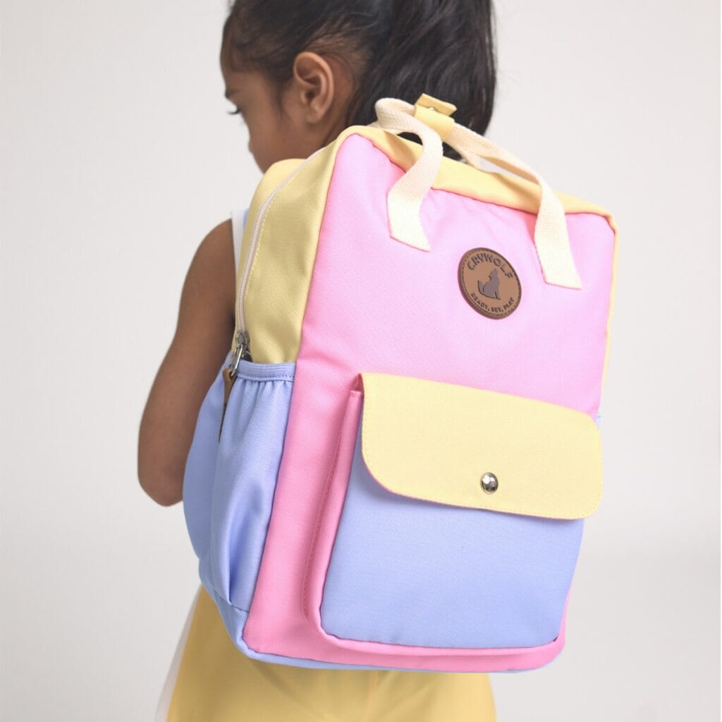 Crywolf Bags Mini Backpack - Pop Colourblock