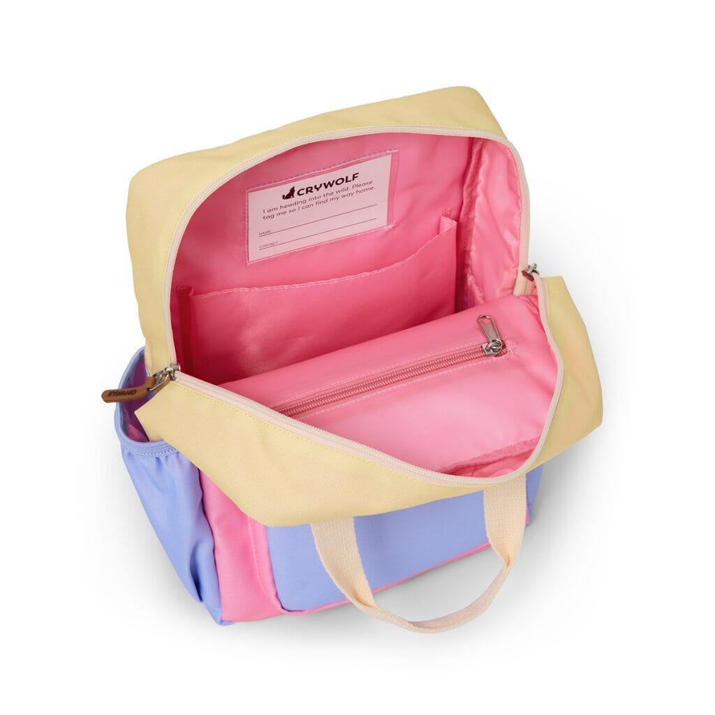 Crywolf Bags Mini Backpack - Pop Colourblock