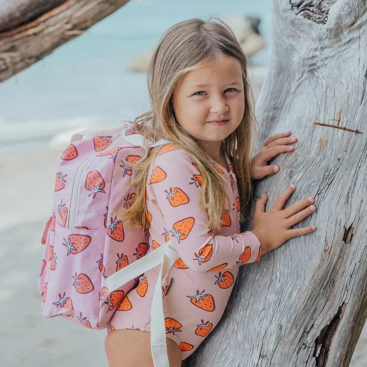 Crywolf Bags Mini Backpack - Strawberry Splash