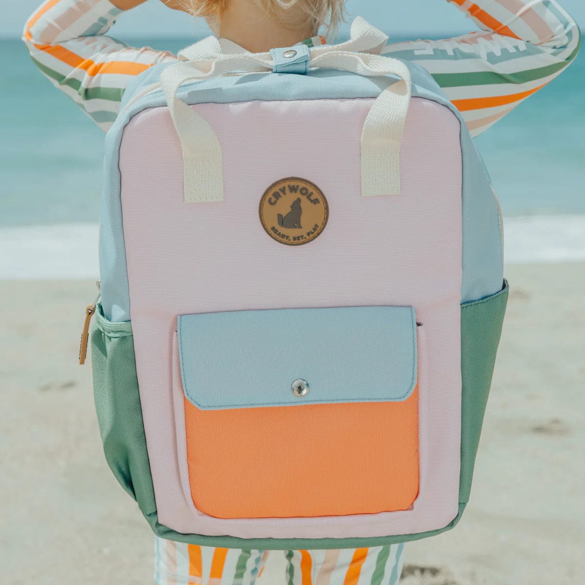 Crywolf Bags Mini Backpack - Sunset Colour Block