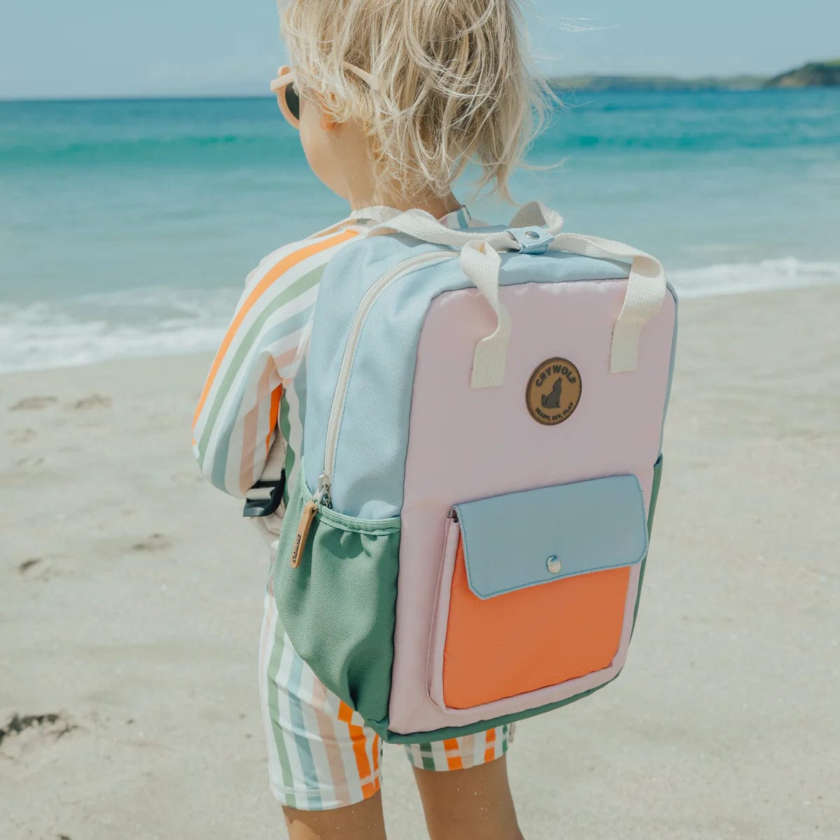 Crywolf Bags Mini Backpack - Sunset Colour Block