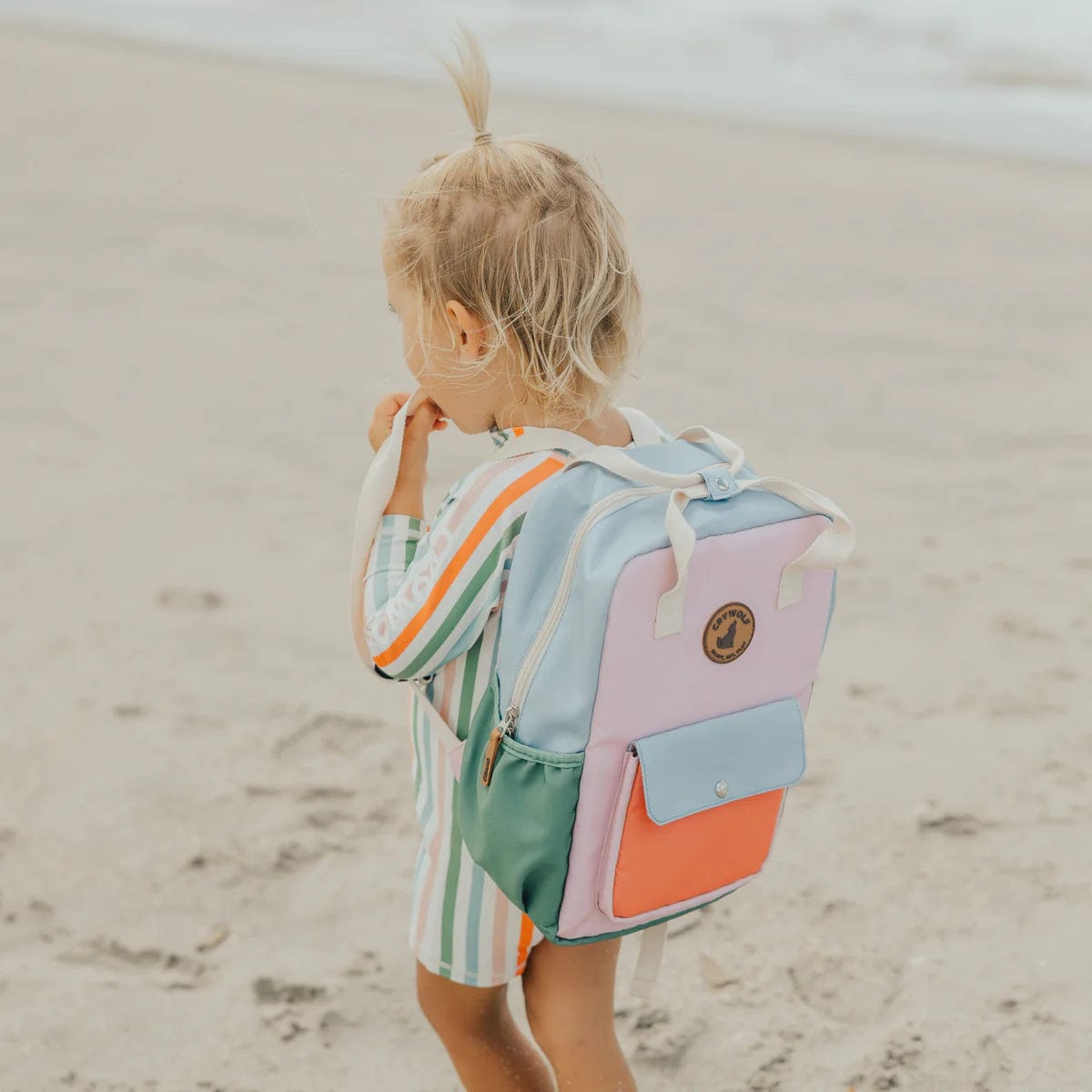 Crywolf Bags Mini Backpack - Sunset Colour Block