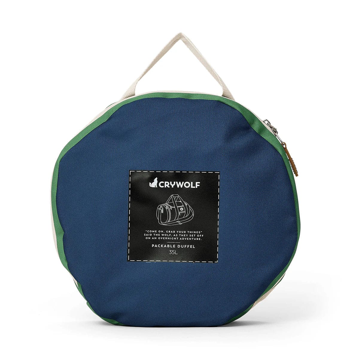 Crywolf Bags Packable Duffel Bag - Ocean Colour Block